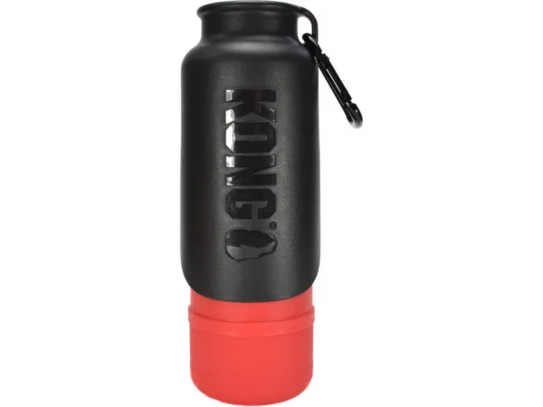 GARRAFA DE ÁGUA TÉRMICA 740ML KONG H2O INSULATED VERMELHA