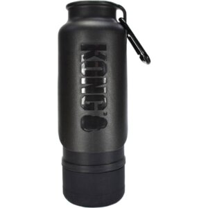 GARRAFA DE ÁGUA TÉRMICA 740ML KONG H2O INSULATED PRETA