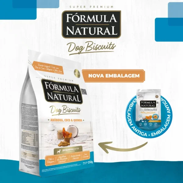 BISCOITO FÓRMULA NATURAL DOGBISCUITS ABÓBORA 250g - Imagem 4