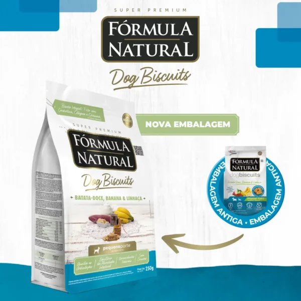 BISCOITO FÓRMULA NATURAL DOGBISCUITS BATATA-DOCE 250g - Imagem 4