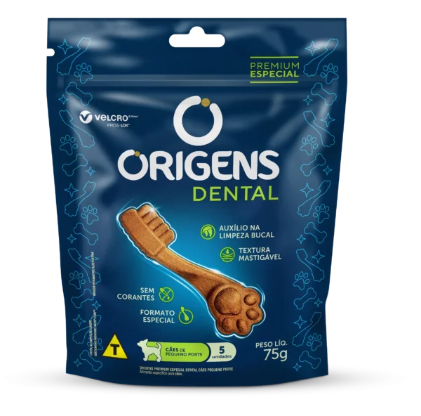 SNACK ORIGENS DENTAL P 75G