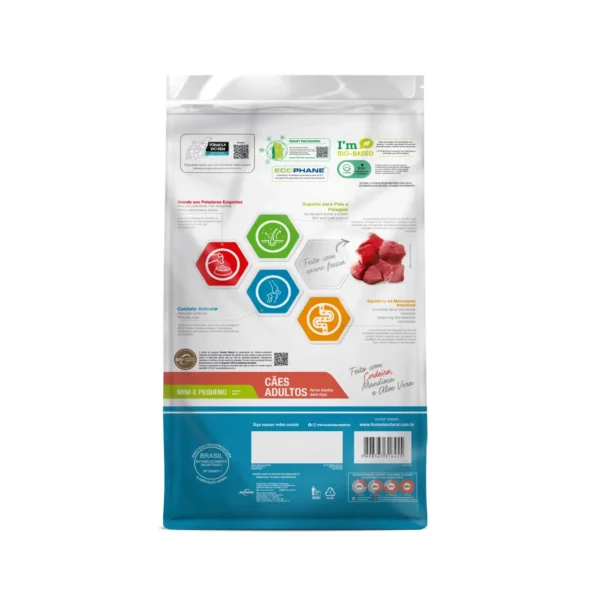 Ração FÓRMULA NATURAL FRESH MEAT SENSITIVE ADULTO MINI/PEQUENO 2.5kg - Imagem 3