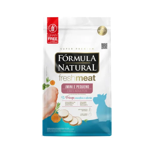 Ração FÓRMULA NATURAL FRESH MEAT ADULTO MINI/PEQUENO 7kg - Imagem 3
