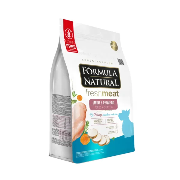 Ração FÓRMULA NATURAL FRESH MEAT ADULTO MINI/PEQUENO 7kg