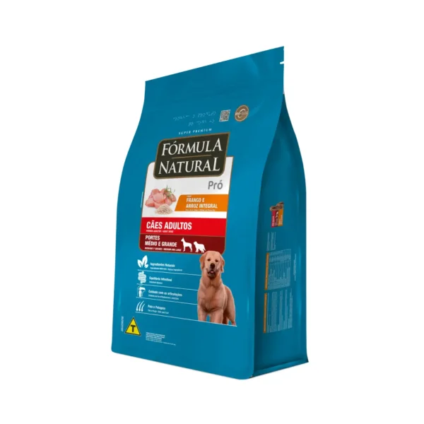 Ração FÓRMULA NATURAL PRO ADULTO MÉDIO/GRANDE Sabor Frango 20kg - Imagem 2