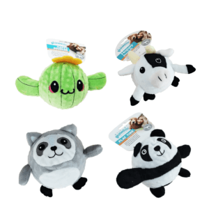 Bolinha Saltitante Pelúcia para Cachorro Pawise Happy Bouncer